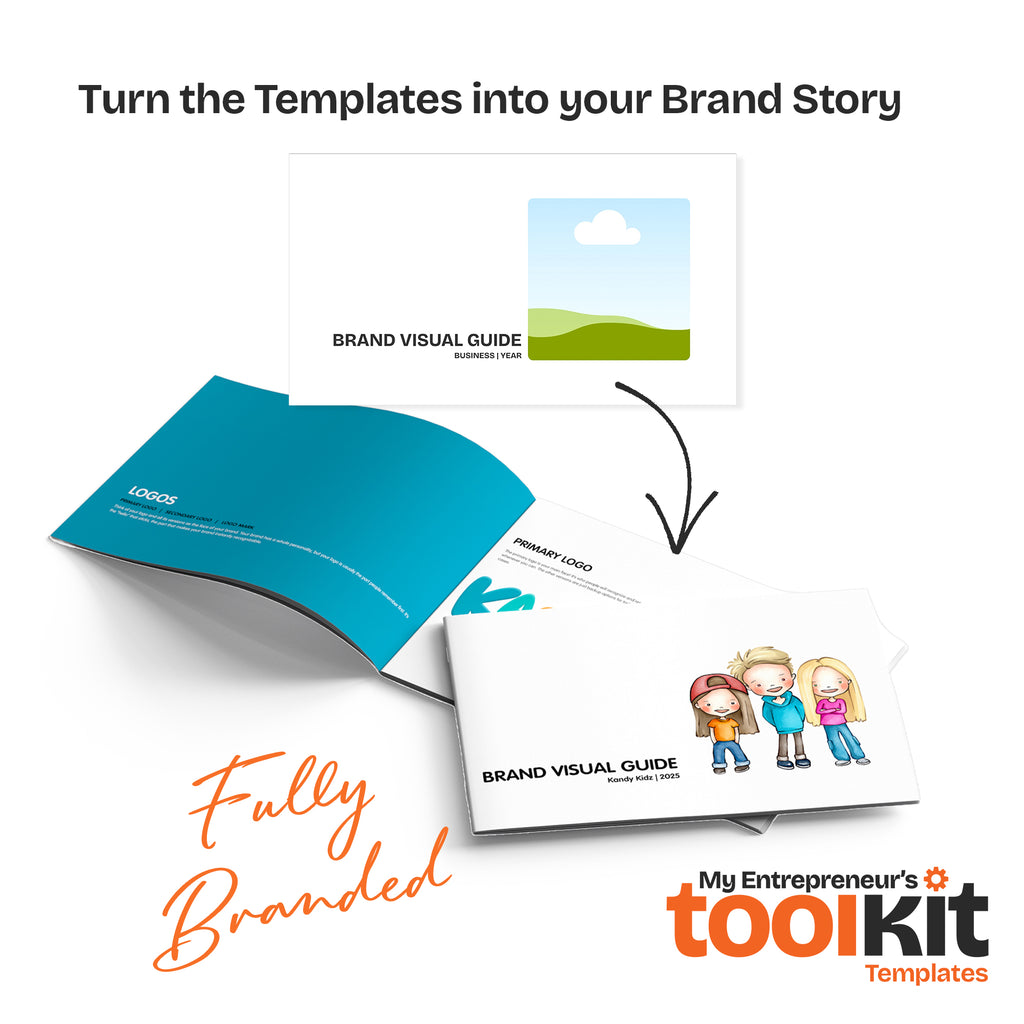 Brand Templates: Brand Strategy Playbook & Brand Visual Guide