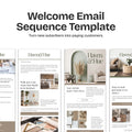 Welcome Email Sequence Template